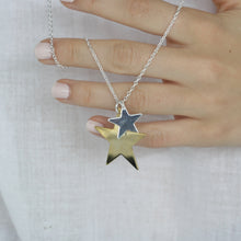 Load image into Gallery viewer, Double Star Necklace