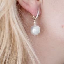 Load image into Gallery viewer, Large Freshwater Pearl Ball Earrings